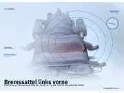 Bremssattel links vorne FORD Focus II Stufenheck (DB, DH, FCH)