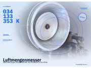 Luftmengenmesser AUDI 100 Coupe (C1) 034133353K
