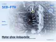 Motor ohne Anbauteile TOYOTA Corolla Liftback (E12) 1CD-FTV
