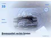 Bremssattel rechts hinten BMW 3er (E30) 33