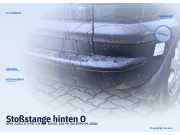 Stoßstange hinten OPEL Zafira A (T98)