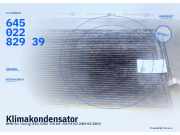 Klimakondensator BMW 5er Touring (E61) 530d 170 kW 231 PS (02.2005-02.2007) 64502282939