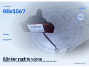 Blinker rechts vorne SUBARU Leone II (LAC) OEW1567