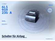 Schalter für Airbag SEAT Ibiza III (6L) 6L1919235A