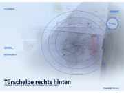 Türscheibe rechts hinten VW Golf II (19E)