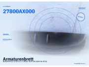 Armaturenbrett NISSAN Micra (K12) 27800AX000