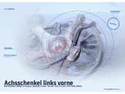 Achsschenkel links vorne MERCEDES-BENZ A-Klasse (W168)