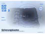 Sicherungskasten RENAULT Grand Scenic II (JM) 8200351183