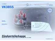 Zündverteilerkappe AUDI 80 (8C, B4) VK385S