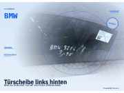 Türscheibe links hinten BMW 3er (E46) BMW
