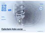 Federbein links vorne SKODA Octavia II (1Z) 1T0412015HM