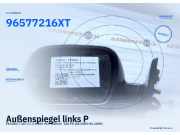 Außenspiegel links PEUGEOT 307 CC96577216XT 96577216XT
