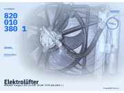 Elektrolüfter RENAULT Kangoo I (KC) 8200103801