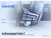 Außenspiegel links FORD Transit Custom V362 Kasten (FY, FZ) 2564198