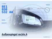 Außenspiegel rechts AUDI A4 (8E, B6) 1.9 TDI 96 kW 131 PS (11.2000-12.2004) 8E1858532AA