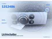 Lichtschalter OPEL Astra H 1312486