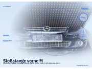 Stoßstange vorne MERCEDES-BENZ A-Klasse (W169)