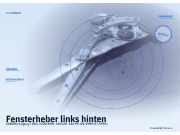 Fensterheber links hinten SUBARU Legacy I (BC)