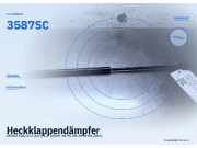 Heckklappendämpfer SKODA Felicia II (6U1) 3587SC