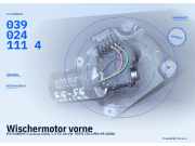 Wischermotor vorne MITSUBISHI Carisma (DA0) 0390241114