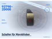 Schalter für Warnblinker HYUNDAI Matrix (FC) 93790-2D000