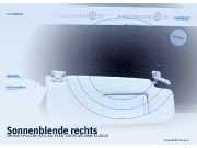 Sonnenblende rechts VW Golf V Plus (5M, 521)