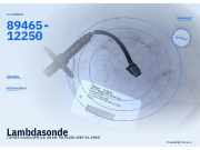 Lambdasonde TOYOTA Corolla (E9) 89465-12250