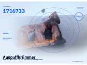 Auspuffkrümmer BMW 5er (E34) 1716733
