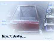 Tür rechts hinten OPEL Senator A