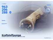 Kraftstoffpumpe PEUGEOT 106 II 9632062880