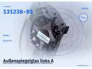 Außenspiegelglas links AUDI A3 (8P) 131238-83