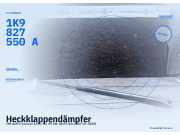 Heckklappendämpfer VW Golf V Variant (1KM) 1K9827550A