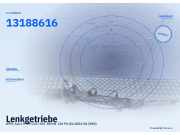 Lenkgetriebe OPEL Astra H 783198514200 13188616