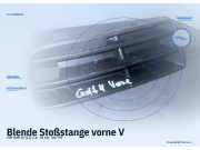 Blende Stoßstange vorne VW Golf IV (1J)