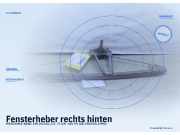 Fensterheber rechts hinten MERCEDES-BENZ 190 (W201)