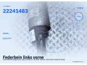 Federbein links vorne LAND ROVER Range Rover Sport (L320) 22241483