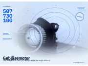 Gebläsemotor FIAT Doblo Kasten (263) 507730100