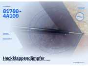 Heckklappendämpfer HYUNDAI H-1 Starex (H-1) 81780-4A100