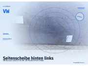 Seitenscheibe hinten links VW Scirocco I VW