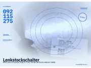 Lenkstockschalter OPEL Astra G Caravan (T98) 092115275