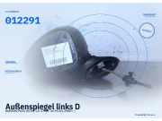 Außenspiegel links DAEWOO Matiz (KLYA) 012291