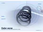 Feder vorne OPEL Astra F