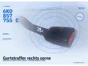 Gurtstraffer rechts vorne SEAT Ibiza II (6K) 6K0857755C