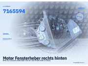 Motor Fensterheber rechts hinten BMW 1er Cabriolet (E88) 7165594