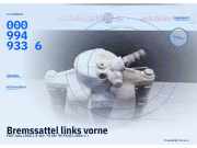 Bremssattel links vorne FIAT Idea (350) 0077364646 0009949336
