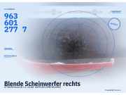 Blende Scheinwerfer rechts CITROEN Saxo (S) 9636012777