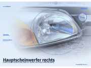 Hauptscheinwerfer rechts FORD Courier Kasten (J3S, J5S)