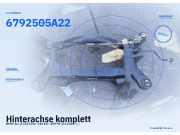 Hinterachse komplett BMW 1er (F20) 6792505A22