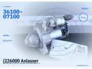 (226000 Anlasser KIA Picanto 3 (JA) 3610007100) 36100-07100