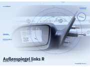 Außenspiegel links RENAULT 19 I (B/C 53)